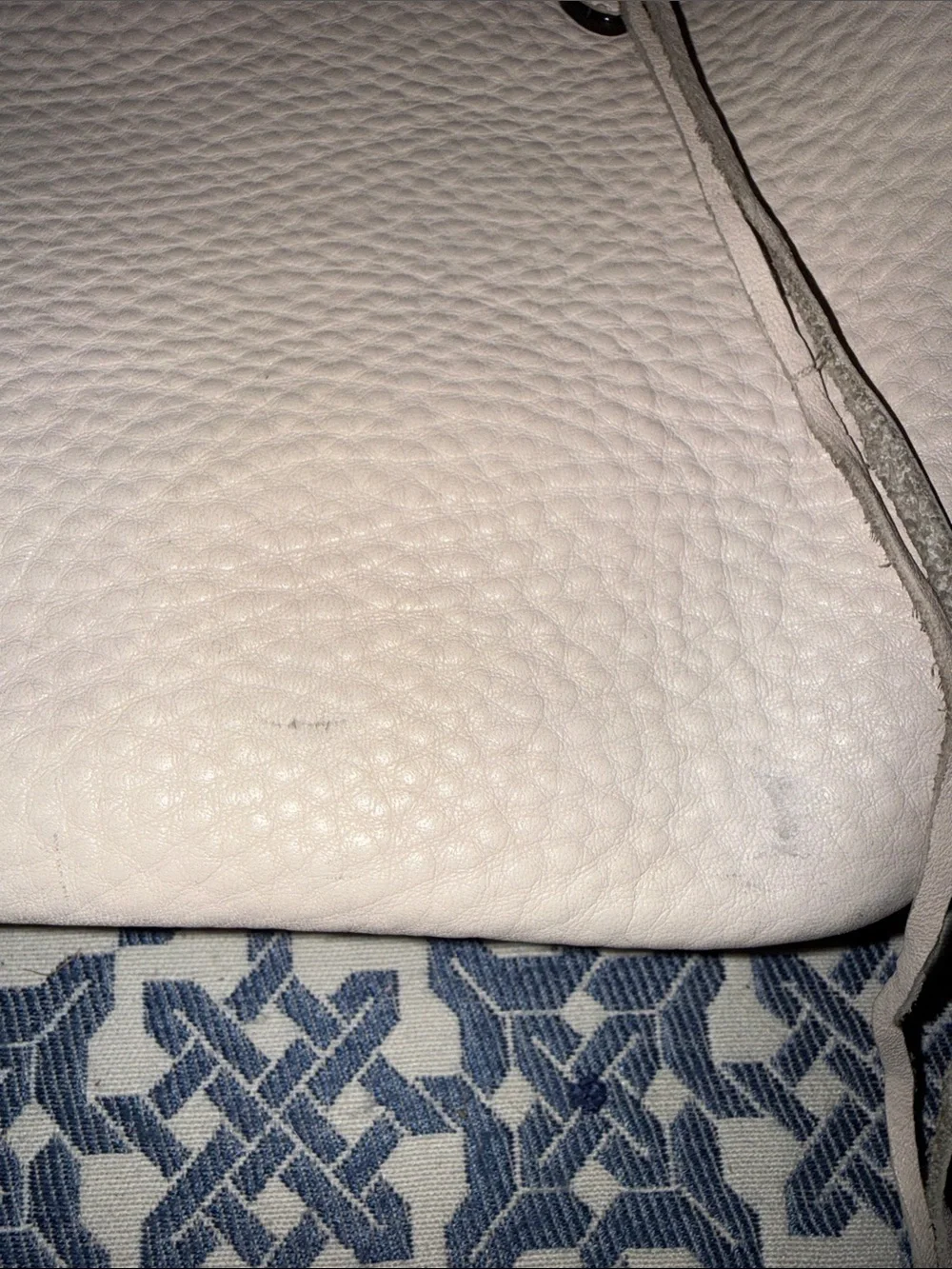 Rebecca Minkoff Unlined 100% Leather Mini Whipstitch Tote in Light Blush